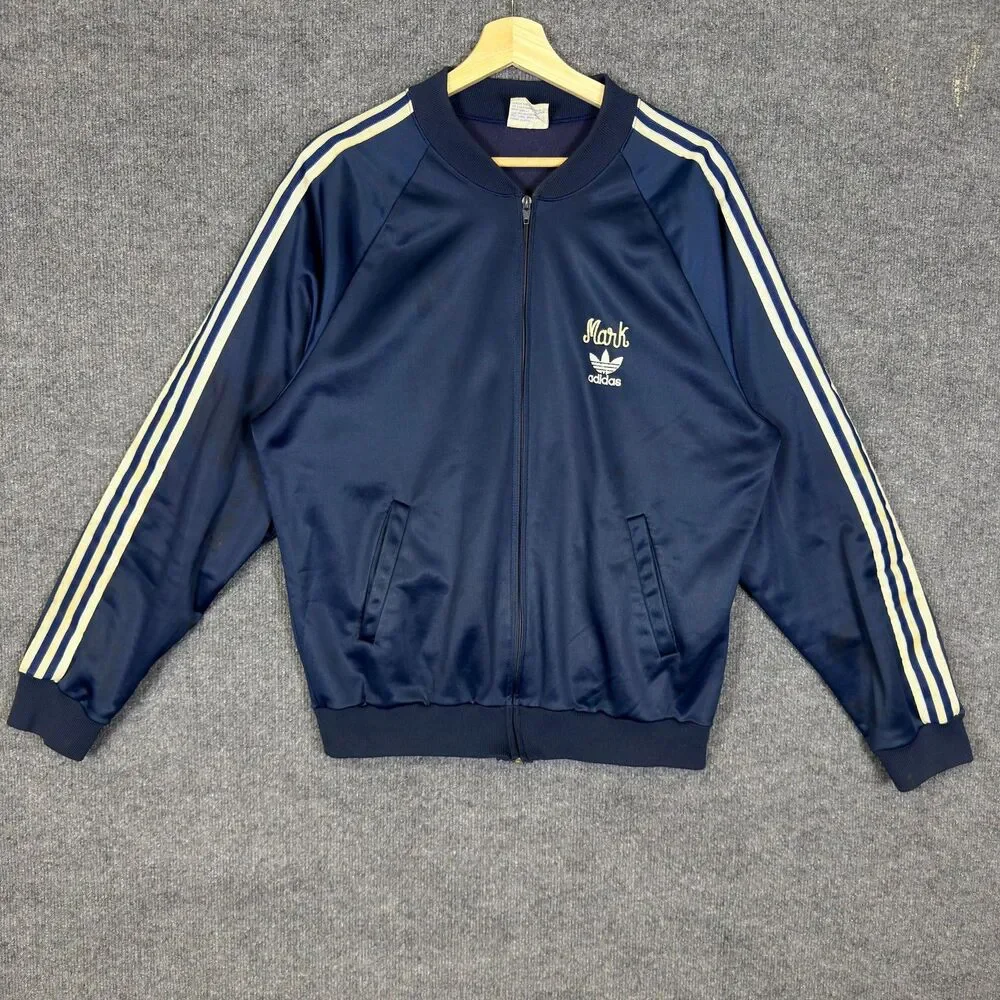 Adidas Vintage ATP Keyrolan Track Jacket Men's L Franklin & Marshall Tennis 80s